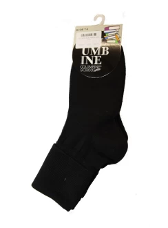Black Ankle Socks 3 Pair Pack by Columbine