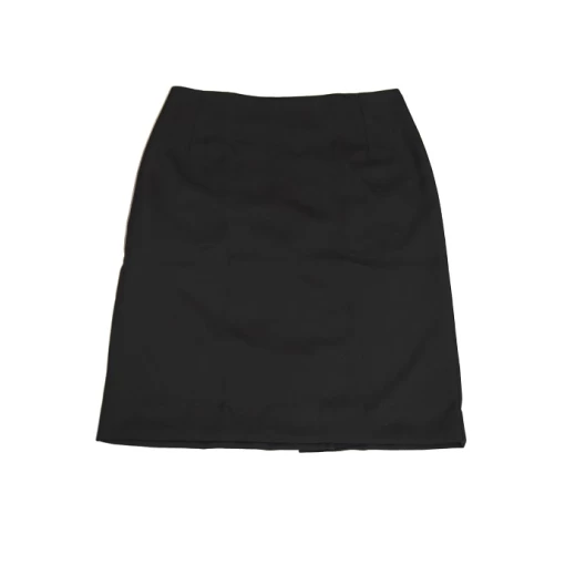 Plain Black Kick Pleat Skirt RESIZED Plain Black Kick Pleat Skirt RESIZED