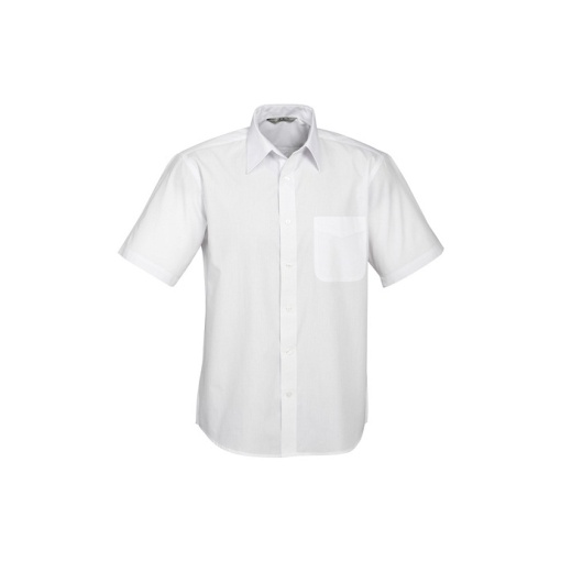Short Sleeve White Dress Shirt