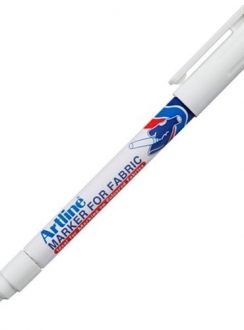 White Laundry Marker Pen by Artline