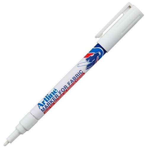 White Laundry Marker Pen by Artline - Bethells Uniforms