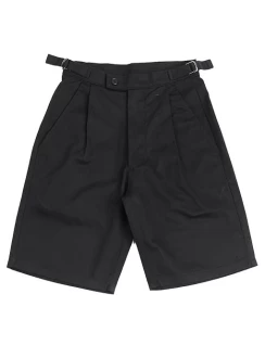Black Boys Side Tab Short by Bethells Uniforms
