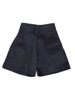 Plain Navy 1/2 Elastic Waist Short by Bethells Uniforms