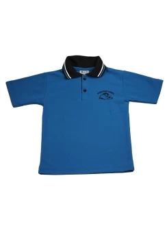 Hurupaki Primary School Polo Cyan by Bethells Uniforms