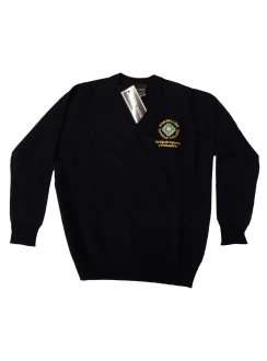 Pompallier Catholic College VNeck Woollen Jersey by JBswear