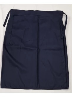 Plain Navy Lavalava - Below the Knee